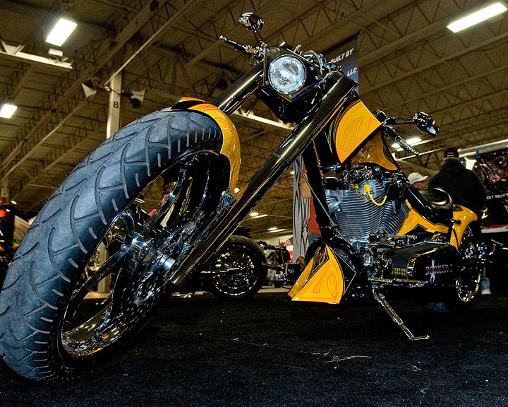 Motorcycle exhibits